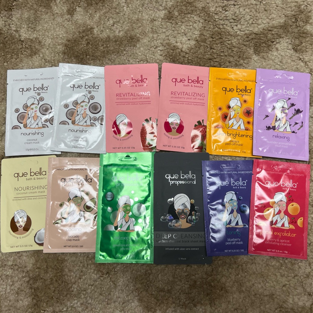 Skincare Mask Collection - Assorted Colors